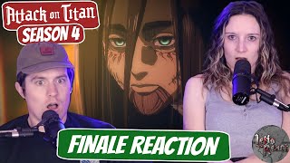 THE END IS HERE  Attack on Titan Finale Newlyweds Reaction  Season 4 Part 3 Special 2 [upl. by Claudina334]