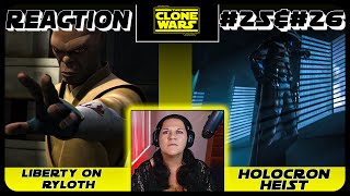 Star Wars Clone Wars REACTION Episode 25 amp 26 Liberty On Ryloth amp Holocron Heist [upl. by Lemuela]