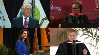 Highlights From the Best Commencement Speeches of 2018 [upl. by Ronyam]