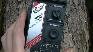 CB Style Walkie Talkie MOD NS 881 Test  eflose 1432 [upl. by Gnanmas153]