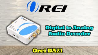 Convert Digital or SPDIF Coaxial to Analog RCA Head Phone Jack Audio Converter DA21 [upl. by Ekusoyr76]