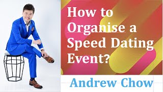 How To Organise A Speed Dating Event [upl. by Anes843]