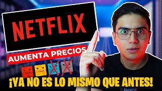 NETFLIX AUMENTA SUS PRECIOS DE NUEVO  ¿LLEGARÁ A LATAM [upl. by Ahsilrac]