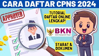 Cara Daftar CPNS 2024 Online Terbaru Syarat Lulusan SMA SMK S1  Kapan CPNS 2024 Dibuka [upl. by Shelli675]