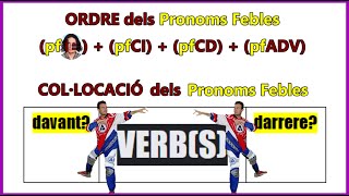 Capítol 38  COL·LOCACIÓ i ORDRE de COMBINACIÓ dels Pronoms Febles [upl. by Harias]