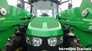 2023 John Deere 6120M 45 Litre 4Cyl Diesel Tractor 133  145 HP with Loader farol [upl. by Atsyrt987]