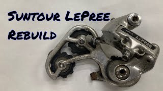 How To Rebuild a Suntour LePreeXC Derailleur [upl. by Alyworth]