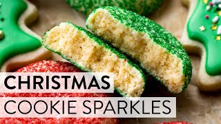 Christmas Cookie Sparkles  Sallys Baking Recipes [upl. by Yreffej]