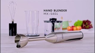 Healthy Everyday Hand Blender MXS401Silky apple pumpkin soup [upl. by Kinsley]