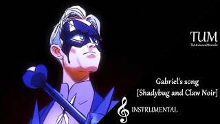 Miraculous Gabriels theme song From quotTales of Shadybug and Claw Noirquot  Instrumental FANMADE [upl. by Latsyrhk]