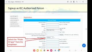 ICEGATE REGISTRATION  IEC HOLDER  CHILD REGISTRATION  COMPLETE PROCESS IN HINDI [upl. by Htebsle]