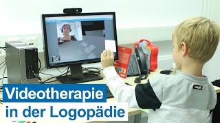 Videotherapie in der Logopädie OnlineTherapie für Kinder mit Sprachentwicklungsstörungen [upl. by Kone]