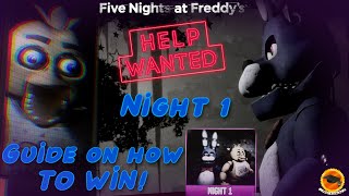 How to beat FNaF VR  FNaF 1 Night 1 Walkthrough  FNaF Academy [upl. by Herzberg]