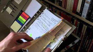 A5 Domino Filofax Review [upl. by Ajram]