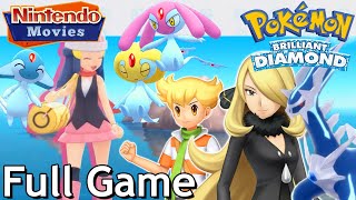 Pokémon Brilliant Diamond  Full Game All Gyms All Contests Elite Four and more [upl. by Aicenat76]