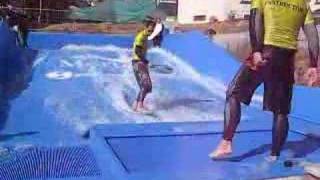 UKs first Flowrider at Merton Hotel Jersey [upl. by Aleac]