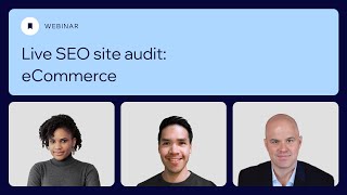 Wix  Live Webinar eCommerce SEO audit [upl. by Yddeg]