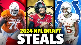 Biggest STEALS of the 2024 NFL Draft [upl. by Bamby]