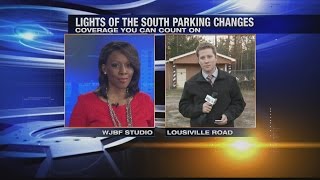 Lights Of The South Opens With Big Changes To Parking [upl. by Krischer]