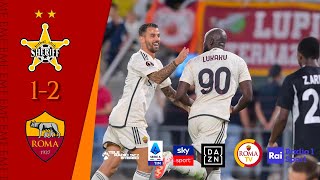 Sheriff 12 Roma  Highlights UEL TeleRadioStereo Sky Roma TV Romanista ReteSport [upl. by Stoddart522]