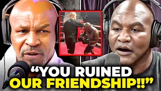 Mike Tyson LOSES IT On Evander Holyfield For Training Jake Paul To Fight Against Him [upl. by Ilojna968]