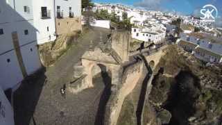 Puente Árabe Puente Viejo y Arco de Felipe V i Ronda [upl. by Gerbold960]