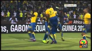 اهداف الجابون 10 تونس  كاس امم افريقيا Gabon vs Tunisia 2012 [upl. by Anirod820]