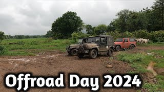 OffRoad Day 2024 ftThar 2020  Thar 2gen  Third Gen Tata Safariextreme mud beautiful valley [upl. by Alicsirp566]