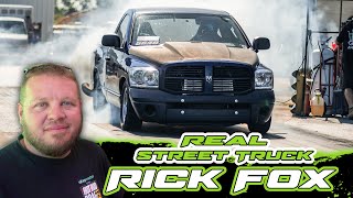 REAL STREET TRUCK Rick Foxs Single Cab Cummins [upl. by Irrep243]