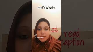 Non Finite Verbs Advance level to learn the grammarFor more videos follow learnwithmars youtuber [upl. by Birkle]