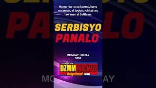 FANMADE DZMM News Serbisyo Panalo OBB 2024 HD [upl. by Aynatahs983]