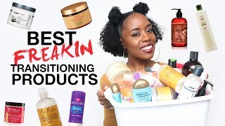 Favorite Transitioning Hair amp Natural Hair Products for Faster Hair Growth [upl. by Patten]