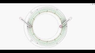 Gear mechanism for reversing rotation 2 [upl. by Ennovart]