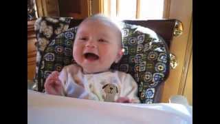 baby laughing uncontrollably hysterical [upl. by Lilithe]