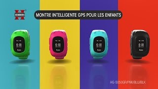 Montre intelligente GPS pour les enfants HG5050 [upl. by Anerahs]