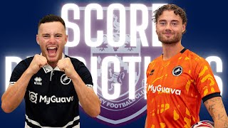 SCORE PREDICTIONS  MILLWALL V BURNLEY millwall millwallfc burnleyfc championship efl [upl. by Ehgit]