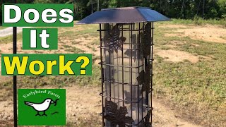 PerkyPet SquirrelBeGone Bird Feeder [upl. by Sebastiano277]