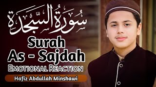 ✨Surah As Sajdah سورۃ السجدہ✨ Relaxing HEART Touching Quran For Deep Sleep 🎙️Hafiz Abdullah Minshawi [upl. by Neelhsa]