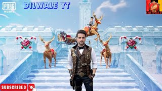 🔴LIVE  NEW FLYING REINDEER You Can Fly With Santas Sleigh 😍 PUBG MOBILE✌️Happy New Year Guys🕺 [upl. by Yaffit]