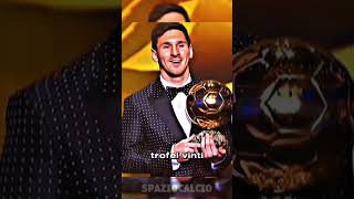 Messi ha vinto un trofeo speciale😳🏆 football messi [upl. by Yrelav]