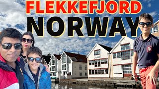 Flekkefjord  Walking tour 4K of one of the most picturesque towns in Southern Norway Scandinavia [upl. by Nohsram]