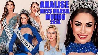 ANALISE do MISS BRASIL MUNDO 2024 👑 Jessica Pedroso [upl. by Yelnik]