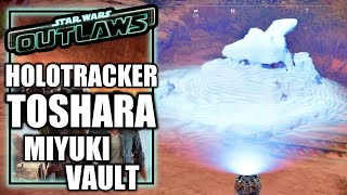 Star Wars Outlaws  Toshara Miyuki Vault  Holotracker Jet Kordo’s Legacy [upl. by Keldon379]