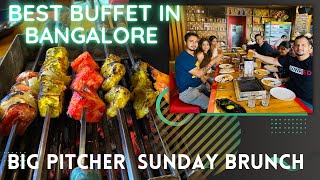 big pitcher indiranagar  Best buffet option in bangalore   Sunday brunch at big pitcher [upl. by Abigale]