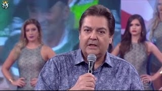 Faustão desabafa e se emociona ao falar da chapecoense 04122016 [upl. by Alahsal]