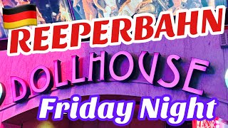 Reeperbahn Grosse Freiheit Dollhouse street Weekend  Red lightNightclub Party Night area Hamburg [upl. by Hillie969]