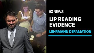 Lip reader gives evidence on what was said between Higgins and Lehrmann  ABC News [upl. by Dumah]