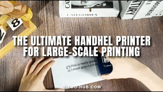 INKSI01  THE ULTIMATE HANDHELD PRINTER FOR LARGESCALE PRINTING  Kickstarter  GizmoHubcom [upl. by Ennahtebazile]