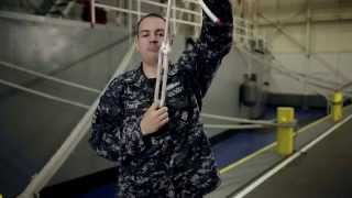 Navy Skills for Life – Knot Tying – Bowline [upl. by Eentirb]