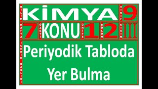 912 45 – III Kısım quotPeriyodik Tabloda Yer Bulmaquot Kimya 9Sınıf 1Ünite 2Bölüm IIIKısım [upl. by Anialad]